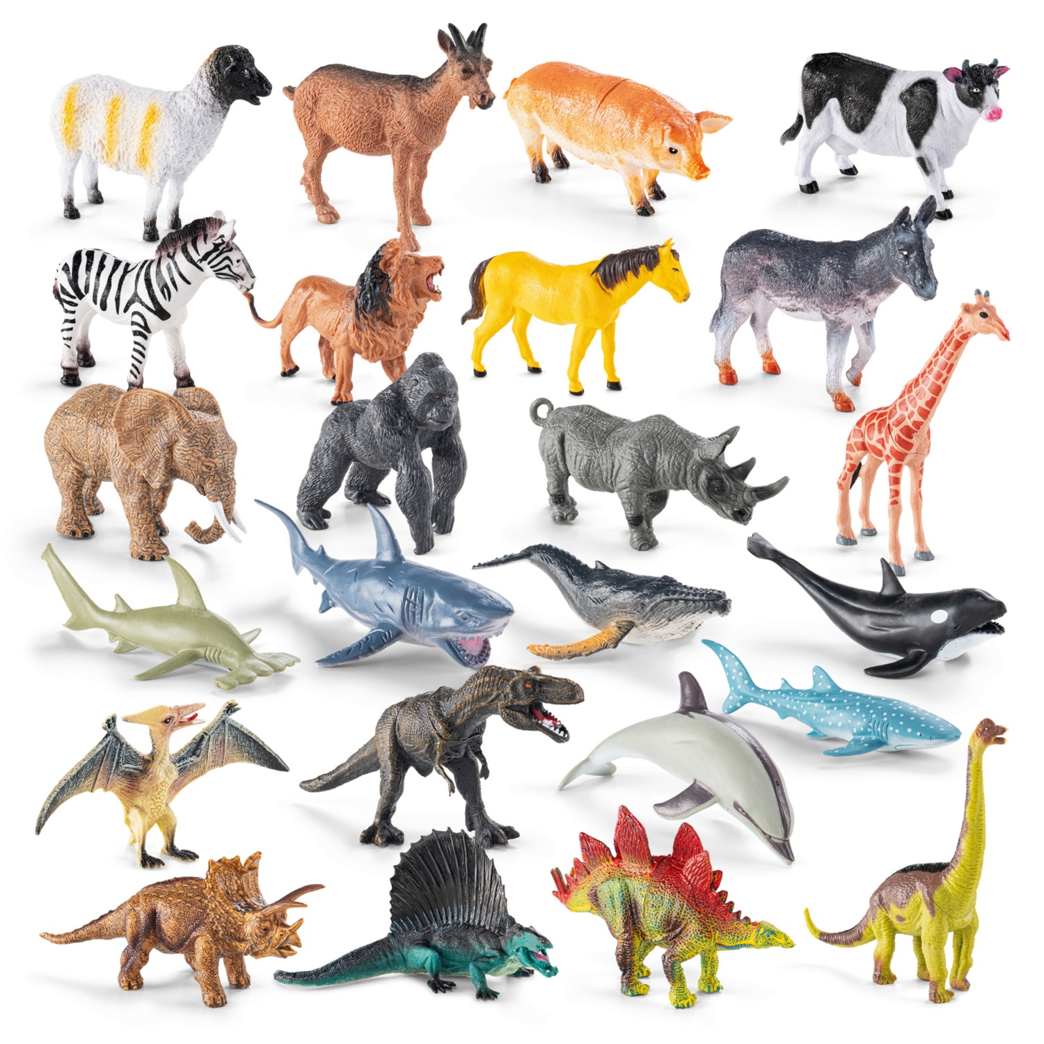 PLAYLAND Tierfiguren-Set