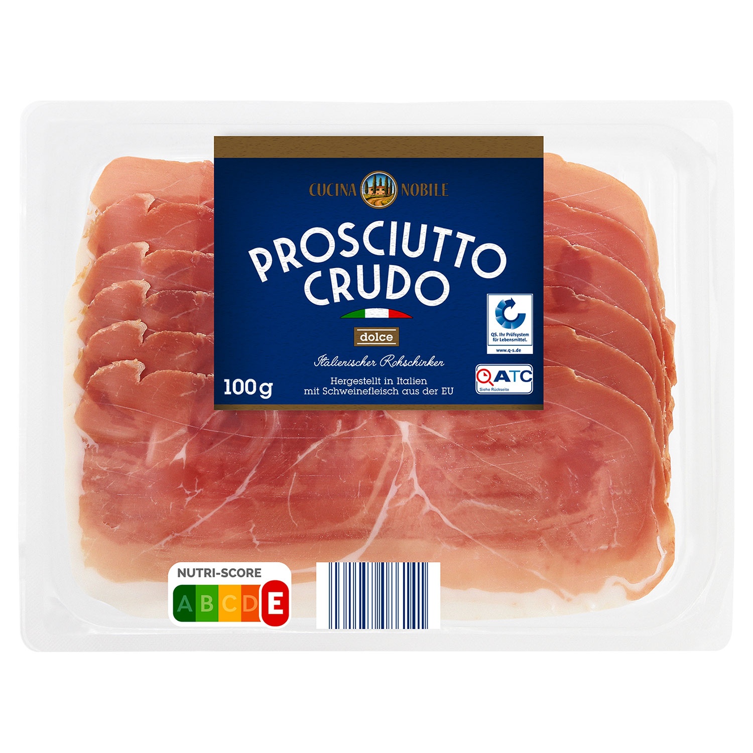 CUCINA NOBILE Prosciutto Crudo Dolce 100 g