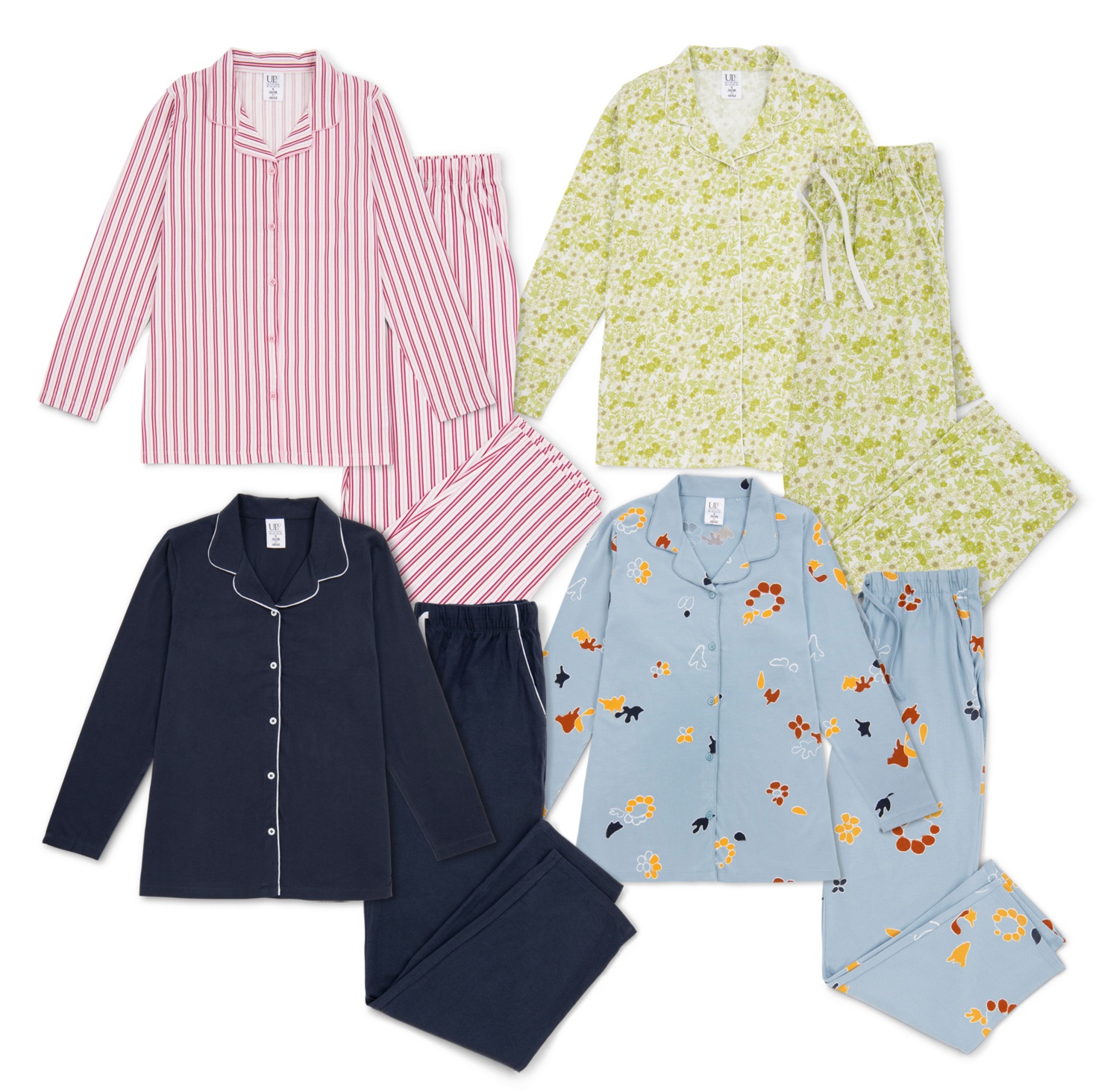 UP 2 FASHION WOMEN Damen-Pyjama