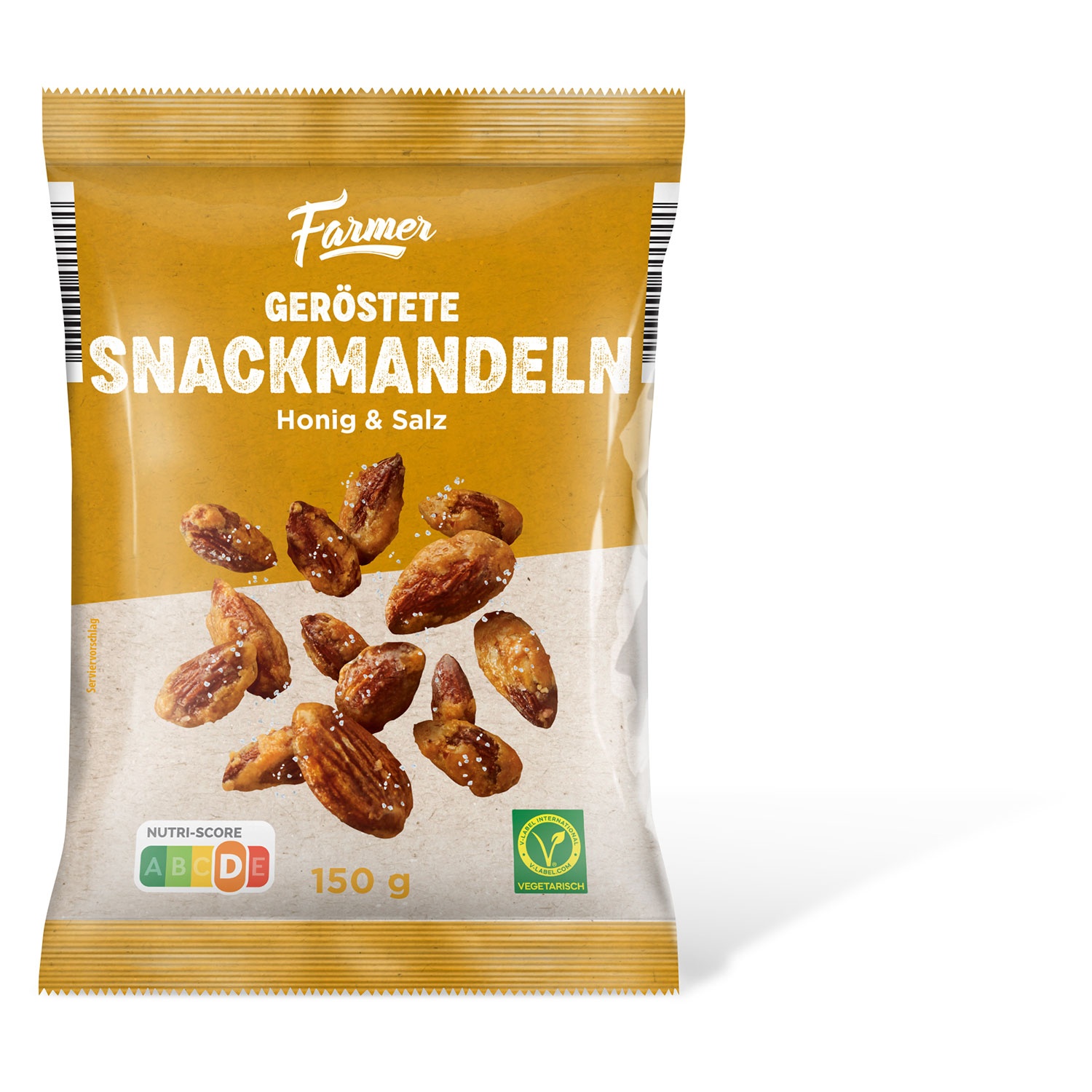 FARMER Snack-Mandeln 150 g, Honig & Salz