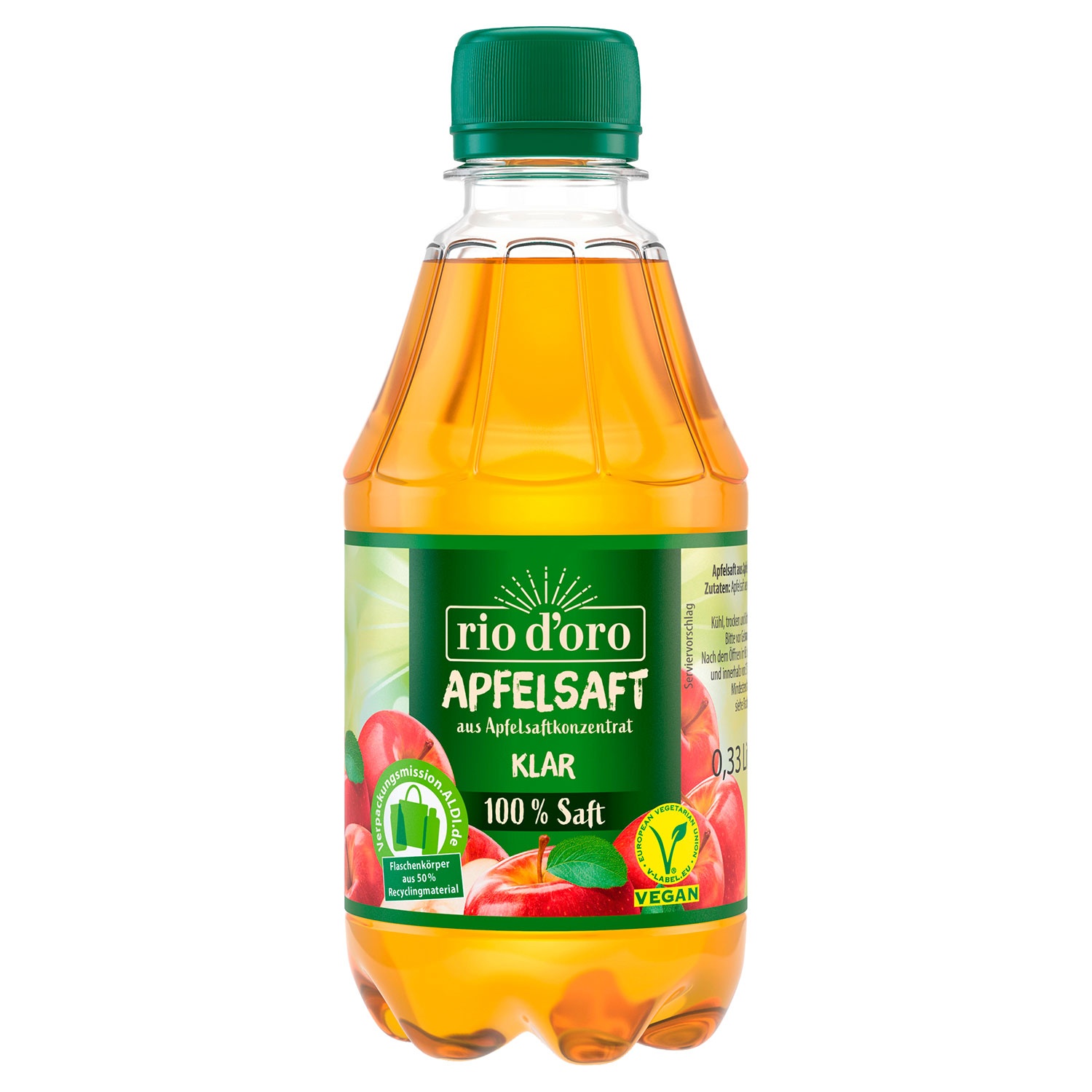 RIO D´ORO Fruchtsaft 330 ml, Apfel