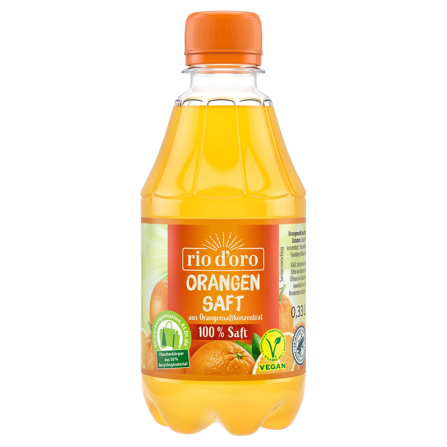 RIO D´ORO Fruchtsaft 330 ml, Orange