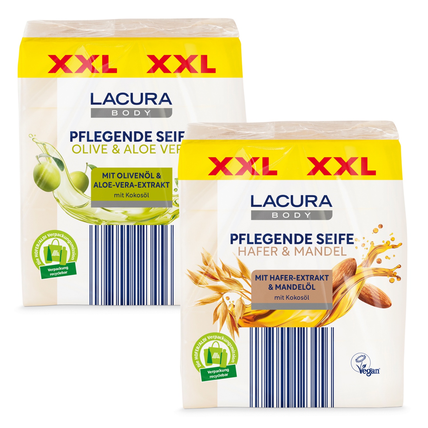 LACURA Stück-Seife Family Pack