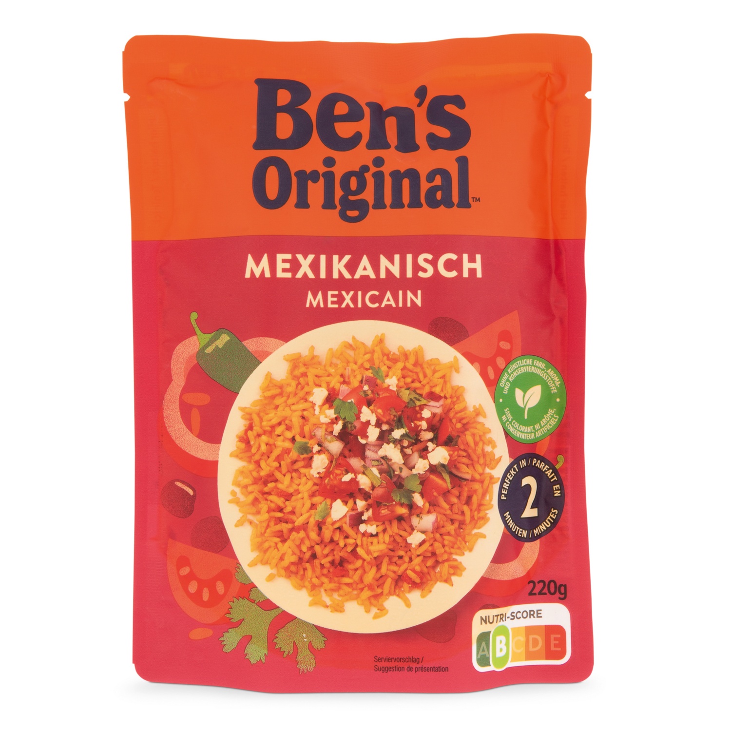 BEN'S ORIGINAL Expressreis mit Sonnenweizen, Mexikanisch