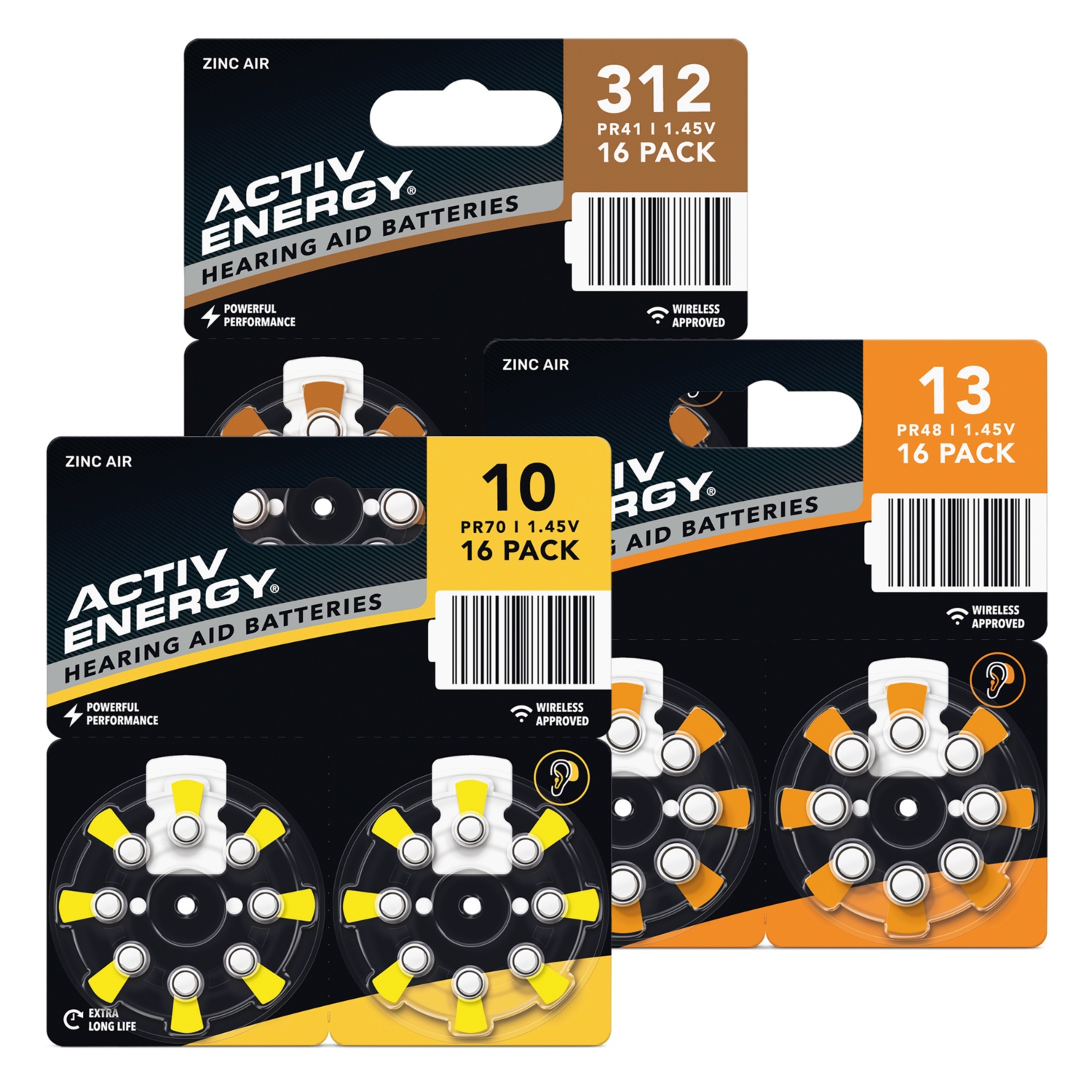 ACTIV ENERGY Multipack Knopfzellenbatterien