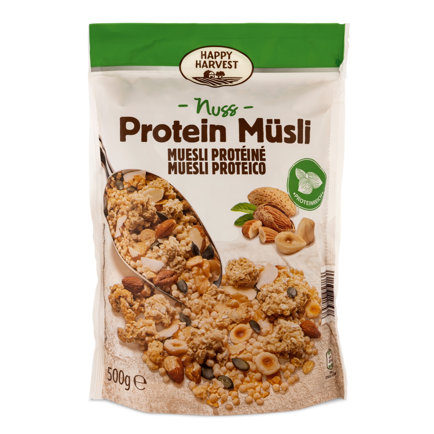 HAPPY HARVEST Protein-Müsli, Nüsse