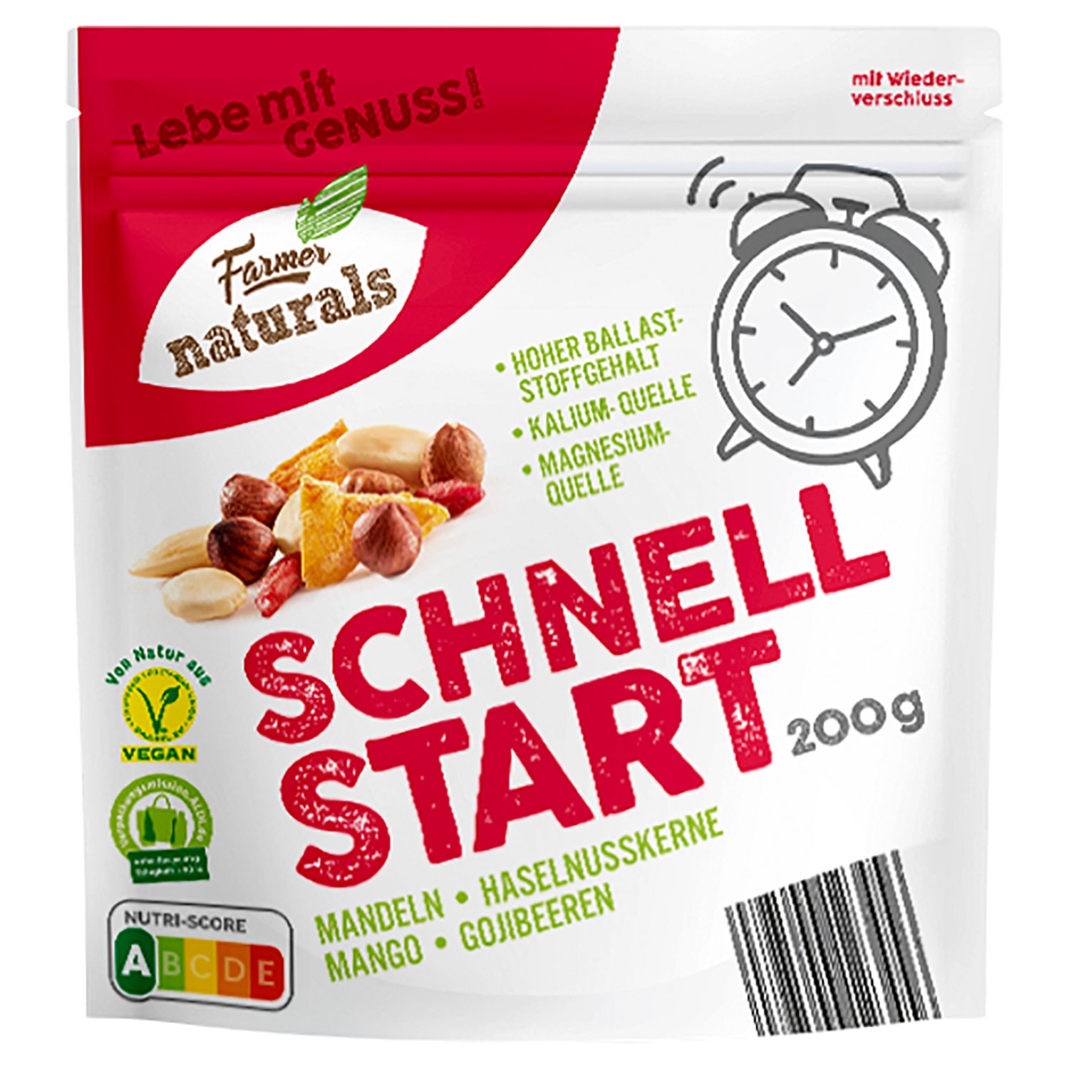FARMER NATURALS GeNuss-Mix 200 g, Schnellstart