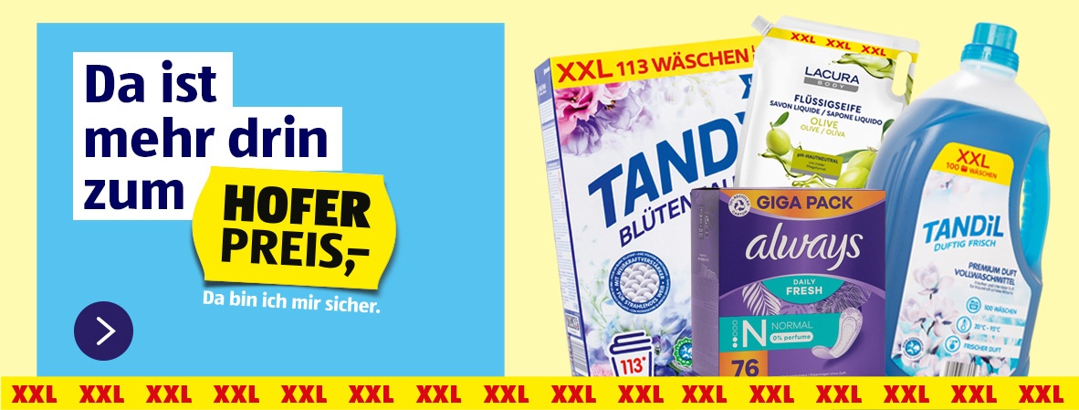 XXL Produkte